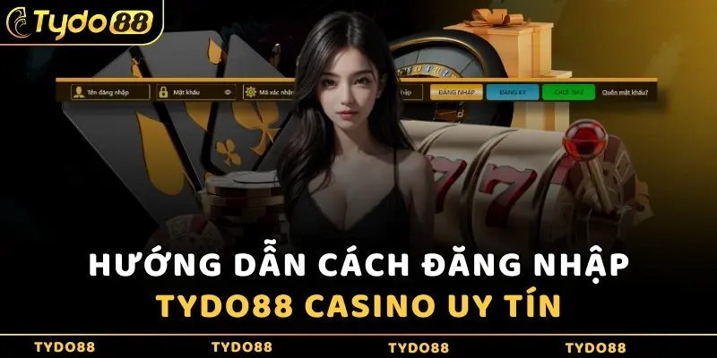 Hướng dẫn cách đăng nhập Tydo88 Casino uy tín