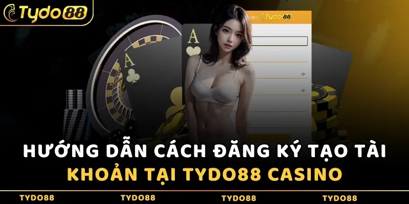 Hướng dẫn cách đăng ký tạo tài khoản tại Tydo88 Casino